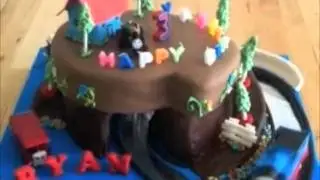 Thomas The Tank Engine Playable Cake