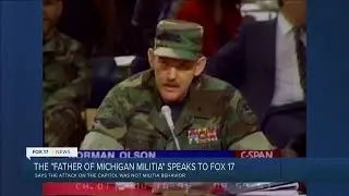 The founder of the Michigan Militia is telling members to stay away from D.C.