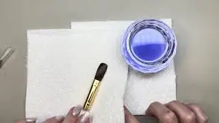 Como preparar su pincel Kolinsky para el primer uso . #kolinsky #acrylicbrush 
