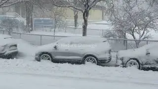 Chaos in Massachusetts Today! 32 Inch of Blizzard Causing Many Major Accident in Boston