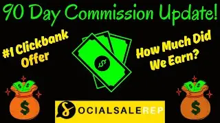 [Day 90] Social Sale Rep - #1 Clickbank Affiliate Program Case Study