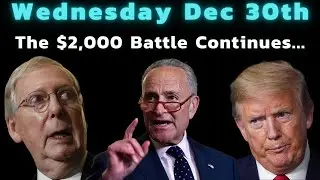 NO-BS Stimulus Update -- Wednesday Dec 30th