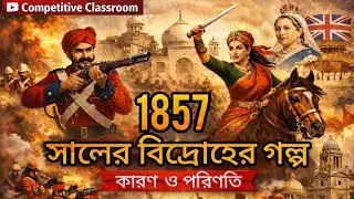 আজকের গল্প ১৮৫৭ সালের বিদ্রোহ | 1857 Revolt  &ndash; ভারতের First War of Independence | MODERN HISTORY