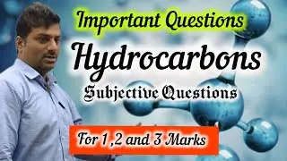 Important Question | Hydrocarbon | Chemistry| 11th Class |