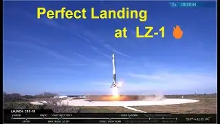 EPIC Falcon 9 Launch & INSANE Booster Landing at LZ-1 &ndash; SpaceX CRS-13🚀🔥#spacex #falcon9  #elonmusk