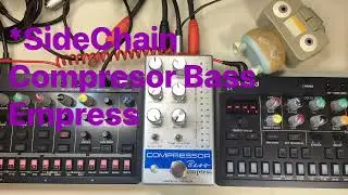 SIDECHAIN PEDAL? Compressor Bass, Empress effects, Bassline - kick Dawless.. Espa&ntilde;ol