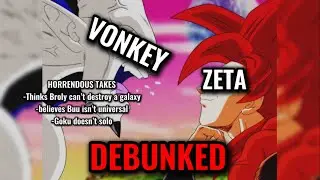 ULTIMATE Debunk To The Worst Dragon Ball Power Scaler
