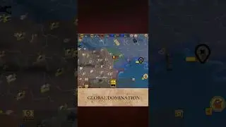 Global Strategy WW3 global map mobile strategy game #shorts #mobilegame