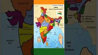 map of india states #youtubeshorts #trending #viral  #shorts #trending