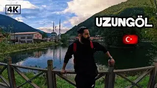 Uzung&ouml;l Walking Tour in 4K Discover Turkey's Scenic Beauty 🇹🇷