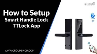 How to setup Sintech smart door lock 605T for Hotels (Configuration of smart TTlock for hotels)