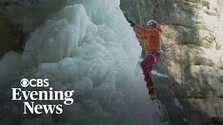 Illinois' hidden, frozen waterfalls draw adventure-seekers