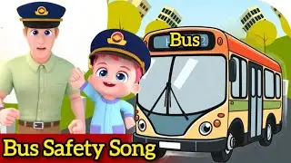 Bus Safety Song |Bebefinn| Rhymes For Babies With Lyrics | Bus Safety Rules Song@PerhayLikhayCartoon