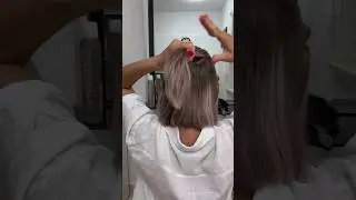Haarstyle zum nachmachen bei Bob Haarl&auml;nge ❤️ #easy #hairvibes #new #trend #hairstyle #hairtutorial
