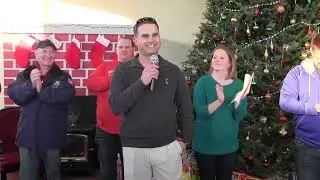 2015 Holiday for the Heroes - Day 3   Point Lookout Fire Dept  with Santa