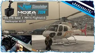 Erstflug H125 ▪ MOZA AB9 FFB Base + MH16 Flightstick ▪ Microsoft Flight Simulator 2024 ▪ MSFS