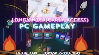 LONGVINTER(STEAM EARLY ACCESS GAME)PC GAMEPLAY-ANIMAL CROSSING FOR ADULTS #longvinter #rpg #2024