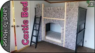Castle Bunk Bed Build DIY