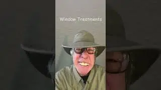Window Treatments ~ Mr. Vague YouTube Shorts  #youtubeshorts