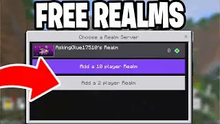 Как создать Minecraft Realm бесплатно! &mdash; Minecraft Bedrock