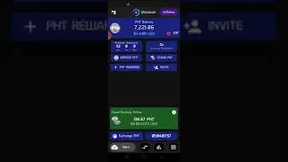 Phoneum PHT Cloud Miner App Week 1 Update. earn Phoneum Crypto Coin on this mobile app