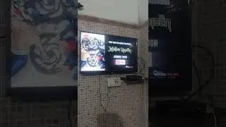 Jujutsu kaisen first time on television on anime local tata play #jujutsukaisen #tata play #tata sky