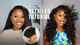 📌💁🏽‍♀️WowAfrican Quick Weave Guide | Blend Natural Hair Like a Pro