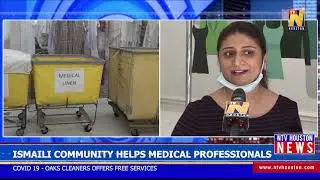 Ismaili Community Helps Medical Professionals. Oaks Cleaners Offers Free Services.