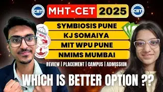 Which is Best ?? NMIMS vs KJSCE vs MIT WPU vs Symbiosis | Admission&nbsp;to&nbsp;Placement | College Review