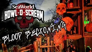 Blood Beckoning Howl-O-Scream Orlando Haunted House At SeaWorld!