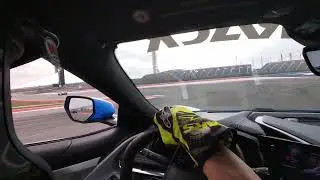Circuit of the Americas - Helmet Cam, stock C8 Corvette Z51 2:26