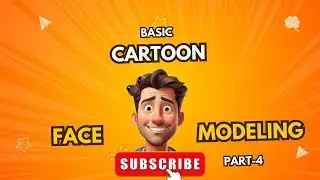 Basic face Modeling Cartoon Part_04