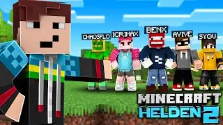 MINECRAFT HELDEN 2 START (admin trollt uns... 😱)