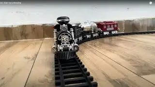 Classic train kids toy unboxing 