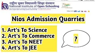 Nios Art's To Science Commerce Neet Jee Preparation | Task Is Helping (NIOS) #nios #exam #result