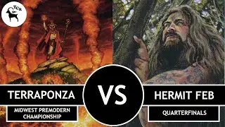 Premodern TerraPonza vs Hermit FEB 2nd Midwest Premodern Championship Quarterfinals