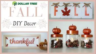 DIY Dollar Tree Fall Decor For 2021