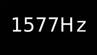 Speaker Sound Test 1577Hz