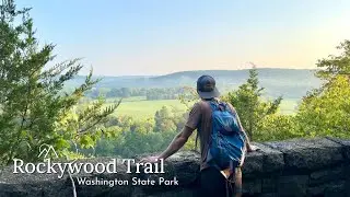 Solo Hiking Rockywood Trail in Washington State Park Missouri