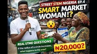 Market Woman Answers 10 Tough UTME STEM Questions  #education #entertainment #comedy