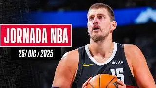 ¡Nikola Jokić y una NOCHE BRILLANTE en Navidad! | Resultados Jornada NBA (25/dic/2025)