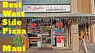 Dollie's Pub Kahana Maui. Best Pizza On Maui. Great Sports Bar