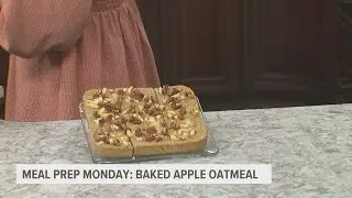 Meal Prep Monday: Honeycrisp Apple-baked Oatmeal
