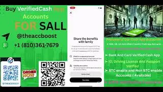 Digital Marketing Purchase Verified Cash App Accounts - BTC Enable 2025-26