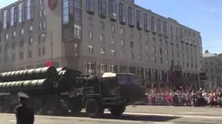 Victory Parade by the Sheraton Palace Hotel Moscow on the May, 9