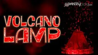 Mini Volcano Lamp - Desktop Inferno