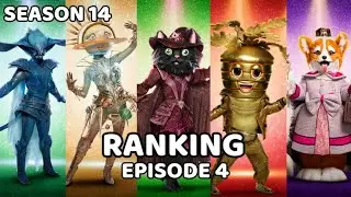 RANKING | EPISODE 4 | THE MASKED SINGER | SEASON 14