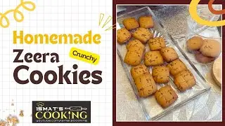 🥮 Zeera Biscuit Recipe | Cumin Cookies | Pakistani Tea-Time Snack | Ismat’s Cooking