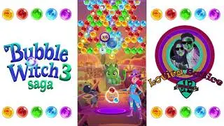 Bubble Witch Saga 3 - Level 211 - 215 - Gameplay