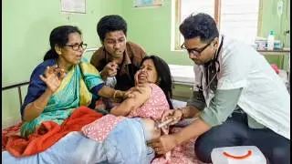 Doctor ne injection Laga Diya #viralinjection #injectionvideo #funnyinjection